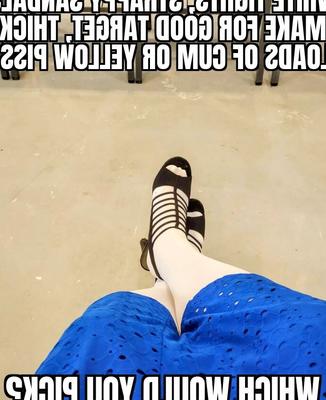 Original Captions of my wife&#;s feet & legs for NL Comments