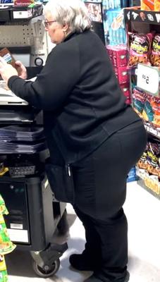 Grocery bbw worker