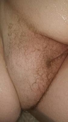 Wifey hairy fupa