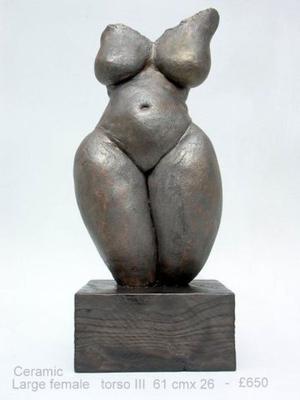 Erotic sculptures of mostly voluptuous women