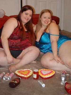 BBW lesbienne en chaleur