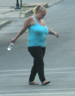 Chunky Mature street walker THICK bbw DroopyTits