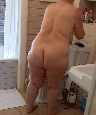 BBW wife's big ass