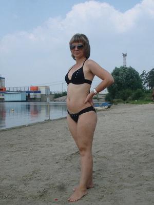 MILF mit tollen Beinen