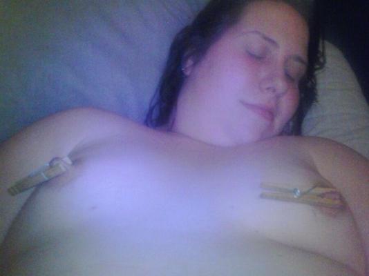 bbw clothes pins on nipples