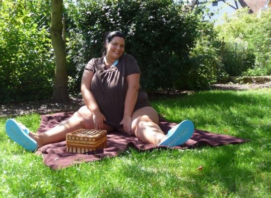 Picknick mit einer süßen SSBBW