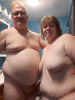 Wife and Husband Posing Nude