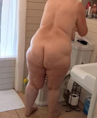 Rear views of my wife&#;s big fat ass