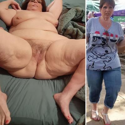 Bbw madura hotwife vestida desnuda