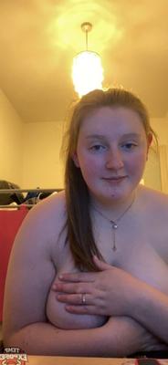 Puppyfat Whore in Training with Saggy Tits