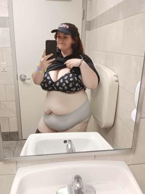 Fat Pig in work bathroom