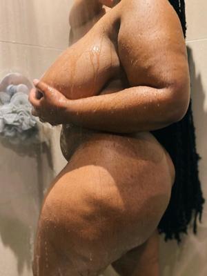 Impresionante BBW Ébano