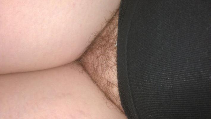 Girlfriends hairy pussy