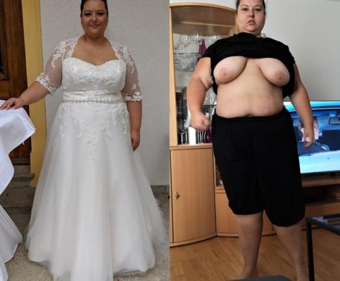 Fat Bride Meli Une fois une salope Toujours une salope