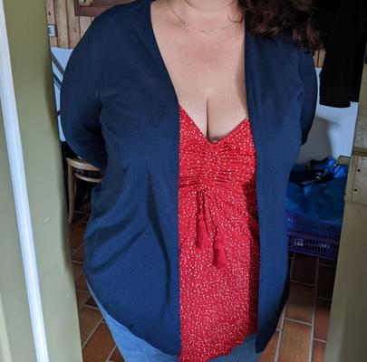 wife dressed for a ladies evening