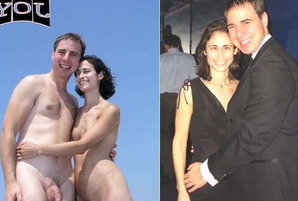 Parejas amateurs vestidas y desnudas