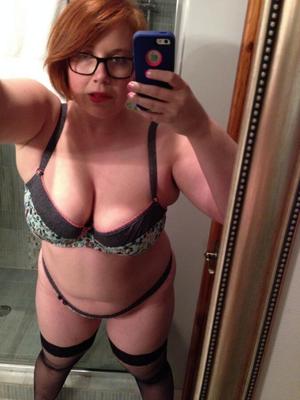 Üppiges BBW-Milf-Selfie