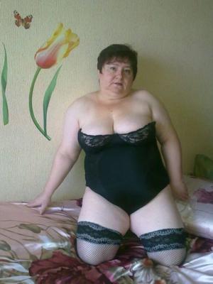 BBW granny Nina from Moscow