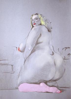 my newest drawings from bbws posing on webcam