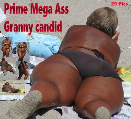 Prime BBW Granny candid