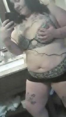 AKRON Nikki Baby thick chubby little brunette slut CHUNKY BELLY