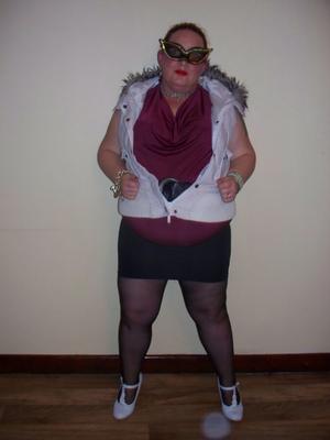 Prostituta chav gorda