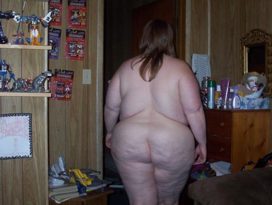 ¡Mi puta esposa BBW completamente desnuda!