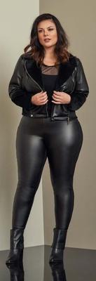 Hot BBW in latex