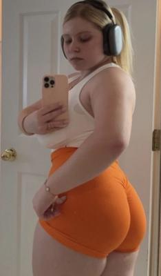 Big Tits Pale White Curvy Blonde Girl