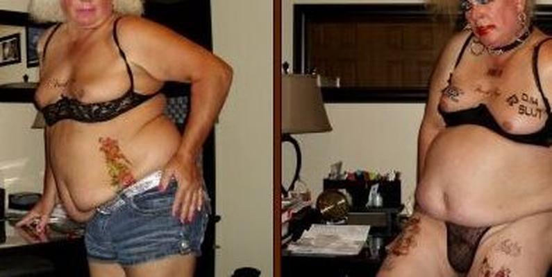 Kandy antes e depois de cheeseburgers, pizza e sobremesas