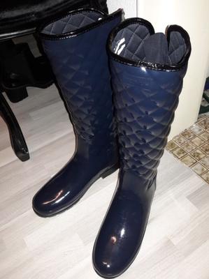 Gummistiefel en invierno