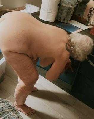 disabled  year old granny to use as a cum dump