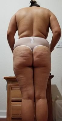 Cellulite Ass Neues Höschen