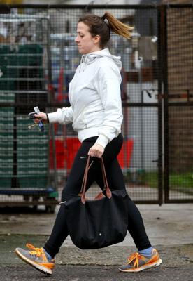 Natalie Cassidy - new fat chubby sexy arse cheeks in lycra