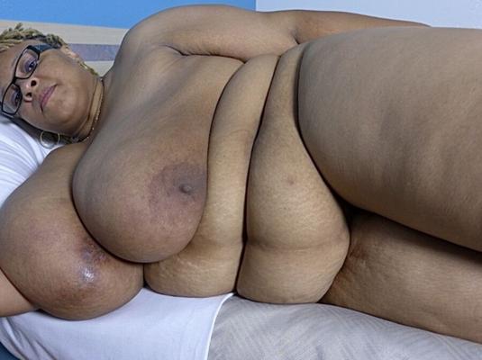 Black fat Woman