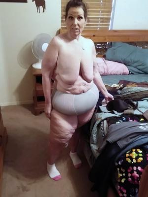 Amateur Bbw mature femme en culotte