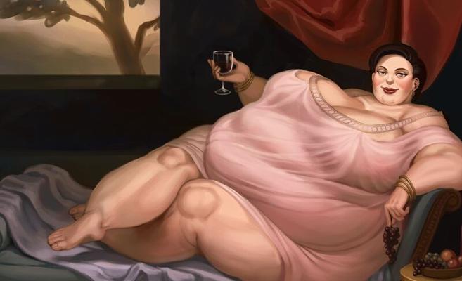 The ART of the Fat Women!