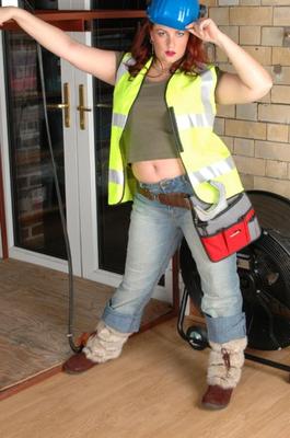 Redd Adair. Boob The Builder. Can she fix it?