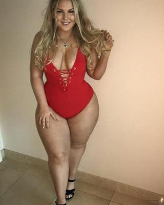 Thick pretty young blonde