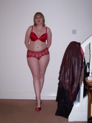 BBW amateur underwear