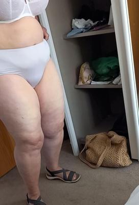 My BBW Wife caught unaware