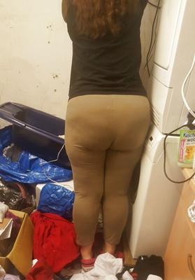 Für mich der heißeste BBW-Leggings-Arsch der Welt aller Zeiten ... Meine Frau!