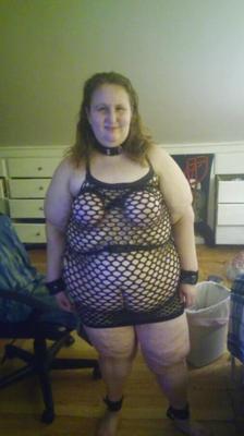 Sexy bbw sous-femme en lingerie