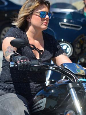 Sexy chubby women  (Biker Women BBW)