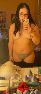 Sexy BBW Gf Exibindo Selfie NUDES