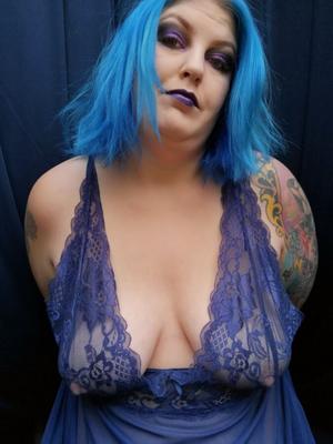 Blue Haired Goth