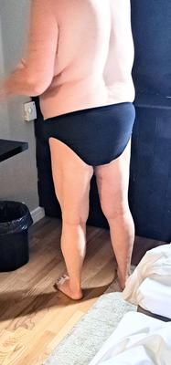 Femme BBW ouvre ses jambes