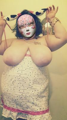 TX tamanho Big Titted BBW Hucow Ex-Sub Escravo