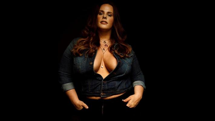 BBW American Plus Size Model