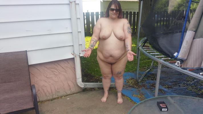 BBW Braat Poppyjay Me gusta estar desnudo al aire libre